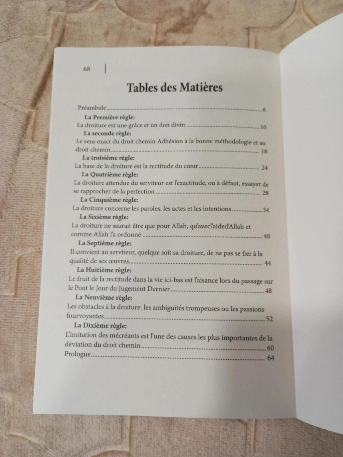 Dix Règles relatives à la Droiture – photo 3
